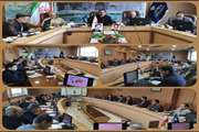 برگزاری جلسه پیشگیری از بیماری تب برفکی در  اداره کل دامپزشکی استان