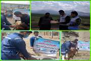 در راستای خدمت رسانی به مناطق محروم و کم برخوردار شهرستان هرسین
