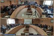 برگزاری جلسه قرارگاه مبارزه با قاچاق دام زنده در اداره کل دامپزشکی استان 