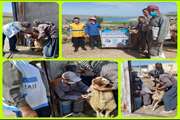به مناسبت هفته دفاع مقدس و همچنین در راستای خدمت رسانی به مناطق محروم و کم برخوردار شهرستان گیلانغرب  