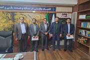 مراسم تکریم و معارفه رئیس اداره دامپزشکی شهرستان صحنه برگزار شد