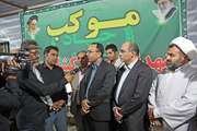 بازدید رئیس سازمان از موکب های اربعین