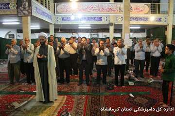 حضور و سخنرانی مدیر کل دامپزشکی استان کرمانشاه در مسجد امیرالمومنین (ع)