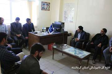 بازدید از شبکه دامپزشکی هرسین 