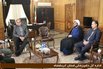 دیدار دکتر خلج با استاندار کرمانشاه