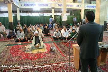 حضور و سخنرانی مدیر کل دامپزشکی استان کرمانشاه در مسجد امیرالمومنین (ع)