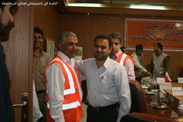 رزمایش دور میزی بیماری لمپی اسکین اداره کل دامپزشکی استان کرمانشاه