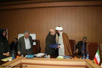 مراسم توديع و معارفه مديركل دامپزشكي استان كرمانشاه