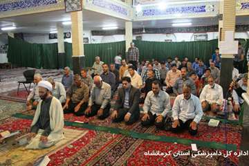 حضور و سخنرانی مدیر کل دامپزشکی استان کرمانشاه در مسجد امیرالمومنین (ع)