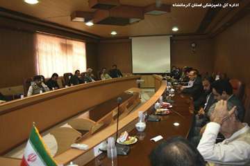 مراسم تقدیر از بسیجیان اداره کل دامپزشکی استان کرمانشاه بمناسبت هفته بسیج