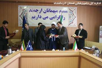 برگزاری مراسم روز زن در اداره کل دامپزشکی استان کرمانشاه