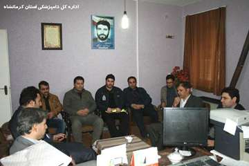بازدید دکتر پرور از شبکه دامپزشکی کتگاور