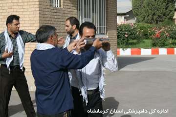 کاروان زیارتی مرقد حضرت امام (ره) اداره کل دامپزشکی استان کرمانشاه