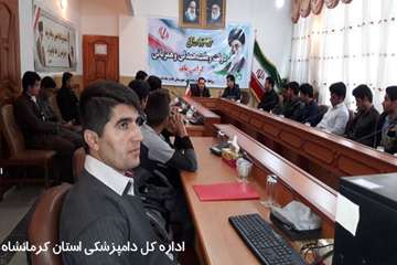 برگزاری کلاس آموزشی تب برفکی توسط شبکه دامپزشکی ثلاث باباجانی