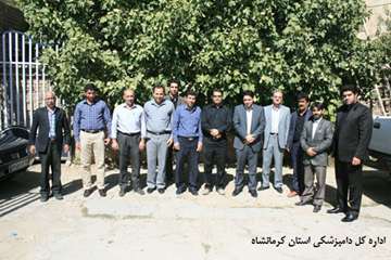 بازدید از شبکه دامپزشکی هرسین 