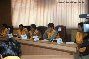 رزمایش دور میزی بیماری لمپی اسکین اداره کل دامپزشکی استان کرمانشاه