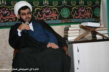 مراسم سوگواری سرور و سالار شهیدان در اداره کل دامپزشکی استان کرمانشاه مهر 94