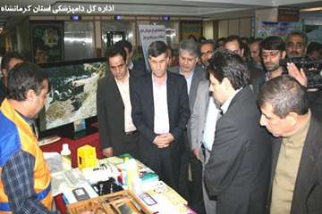 نمایشگاه پدافند غیر عامل کارگروه تخصصی جهاد کشاورزی استان کرمانشاه