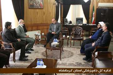 دیدار دکتر خلج با استاندار کرمانشاه