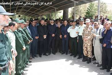تشییع پیکر مطهر شهید دکتر حجت ا... نیک عزم