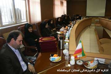 برگزاری مراسم روز زن در اداره کل دامپزشکی استان کرمانشاه