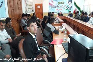 برگزاری کلاس آموزشی تب برفکی توسط شبکه دامپزشکی ثلاث باباجانی