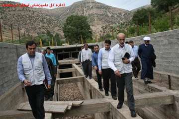 بازدید دکتر خلج از مزارع تکثیر و پرورش ماهیان در استان کرمانشاه