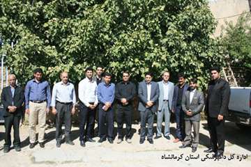 بازدید از شبکه دامپزشکی هرسین 
