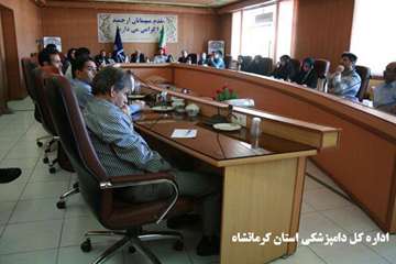 برگزاری کلاس آموزشی بیماری تب کریمه کنگو در اداره کل دامپزشکی استان کرمانشاه 