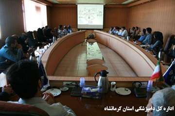 برگزاری کلاس آموزشی بیماری تب کریمه کنگو در اداره کل دامپزشکی استان کرمانشاه 