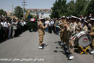 تشییع پیکر مطهر شهید دکتر حجت ا... نیک عزم