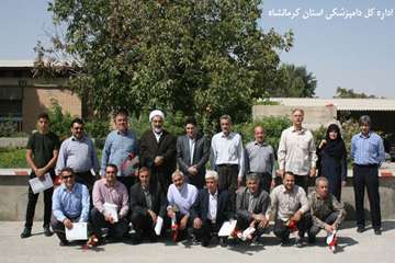 مراسم تقدیر از بازنشستگان اداره کل دامپزشکی استان کرمانشاه 