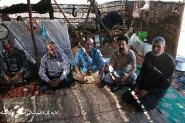 اردوی جهادی خدمات رسانی  رایگان اداره کل دامپزشکی استان کرمانشاه 