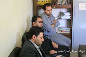 بازدید از شبکه دامپزشکی هرسین 