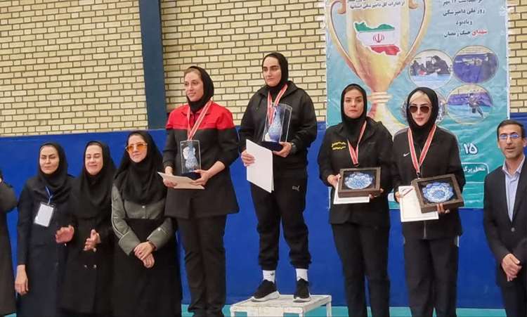 کسب مقام سوم مسابقات سراسری آمادگی جسمانی بانوان سازمان دامپزشکی کشور توسط نماینده استان کرمانشاه