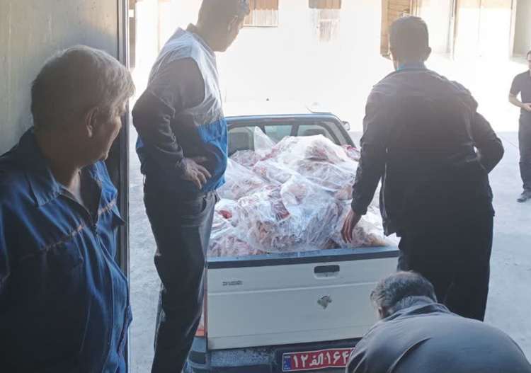 امحای بیش از ۲۳۰  کیلوگرم گوشت و آلایش غیرقابل مصرف در کرمانشاه 