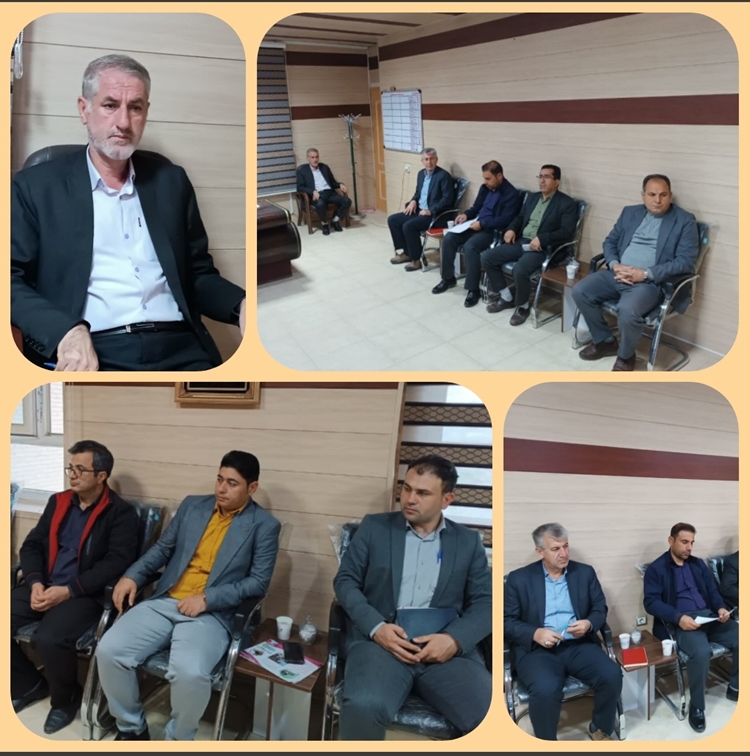 برگزاری جلسه با معاون فرماندار شهرستان سرپل ذهاب