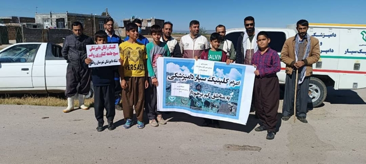  جهادگران عرصه دامپزشکی با همکاری بسیج  مهندسین به دامداران شهرستان دوآب از توابع شهرستان روانسر خدمات رایگان ارائه کردند. 