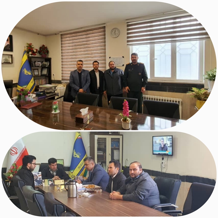  رییس اداره دامپزشکی شهرستان کنگاور با فرمانده سپاه این شهرستان در دفتر ایشان دیدار و گفتگو کرد.