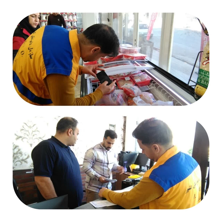 مراکز عرضه فرآورده های خام دامی زیر ذره بین نظارت بهداشتی کارشناسان دامپزشکی شهرستان