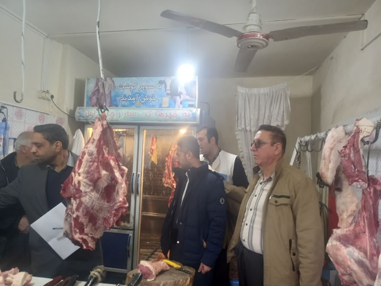  گشت مشترک اداره دامپزشکی با ادارات تعزیرات حکومتی، صمت اتاق اصناف، جهاد کشاورزی و شبکه بهداشت و درمان شهرستان پاوه