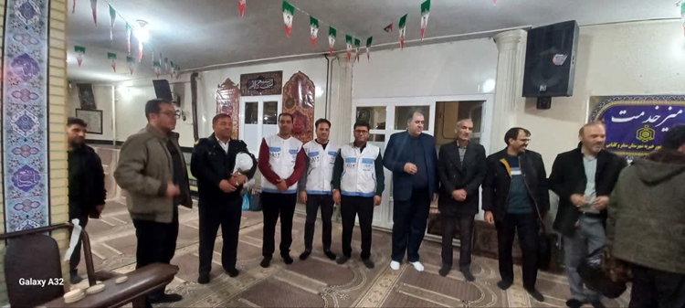 برگزاری میز ارتباطات مردمی اداره دامپزشکی سنقر و کلیایی به مناسبت دهه مبارک فجر